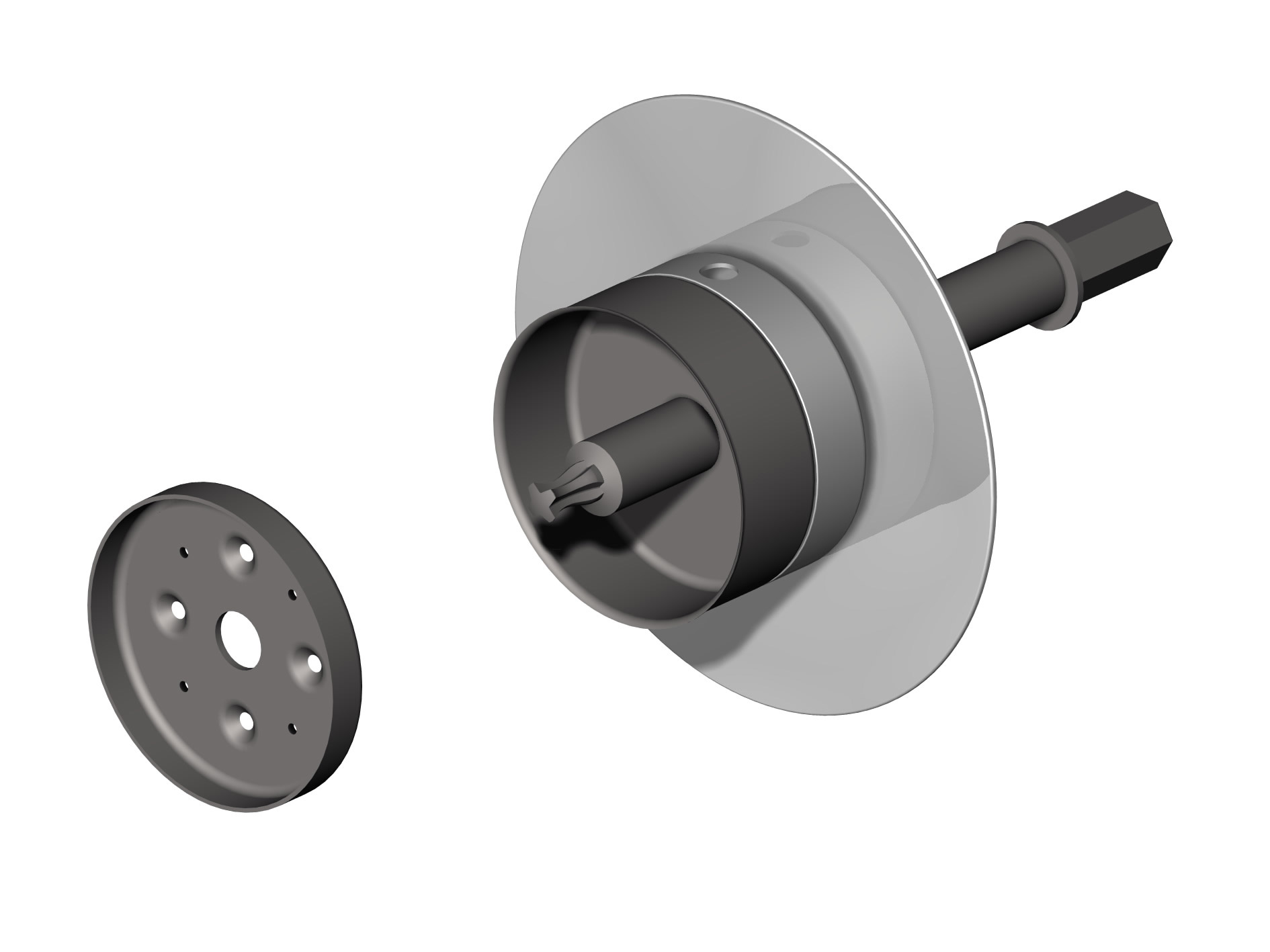 HERRAMIENTA PARA MONTAJE FASSA TOP FIX 2G: Herramienta de montaje empotrado para el tapón FASSA TOP FIX 2G