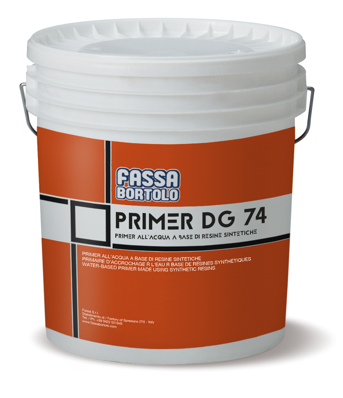 PRIMER DG 74: Impregnación al agua a base de resinas sintéticas