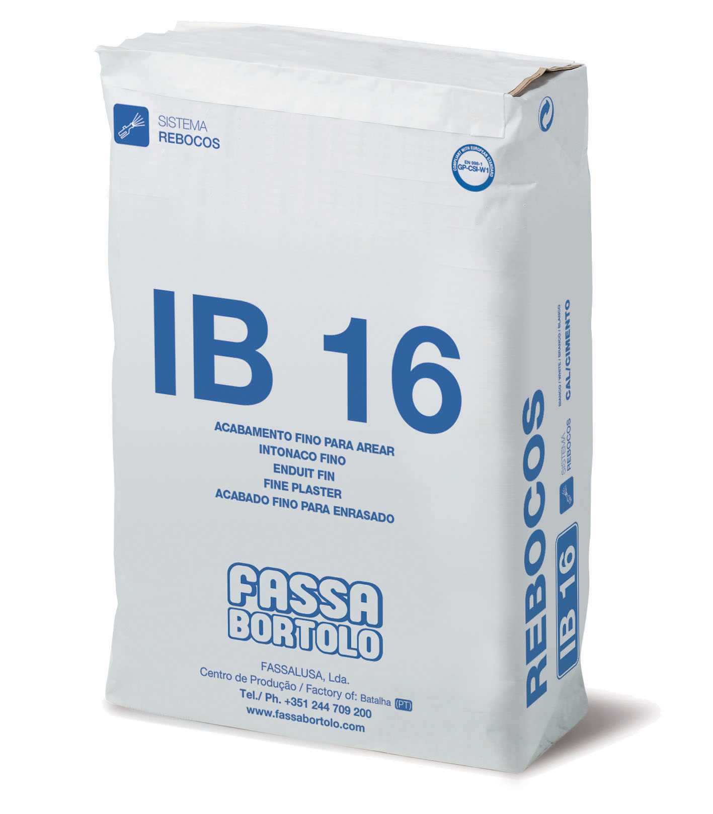 IB 16: Enlucido para FRATASAR a base de cal y cemento